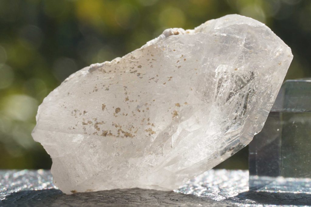 激レア カイラス産水晶 単結晶 カイラス山土付き 天然石 - インテリア小物