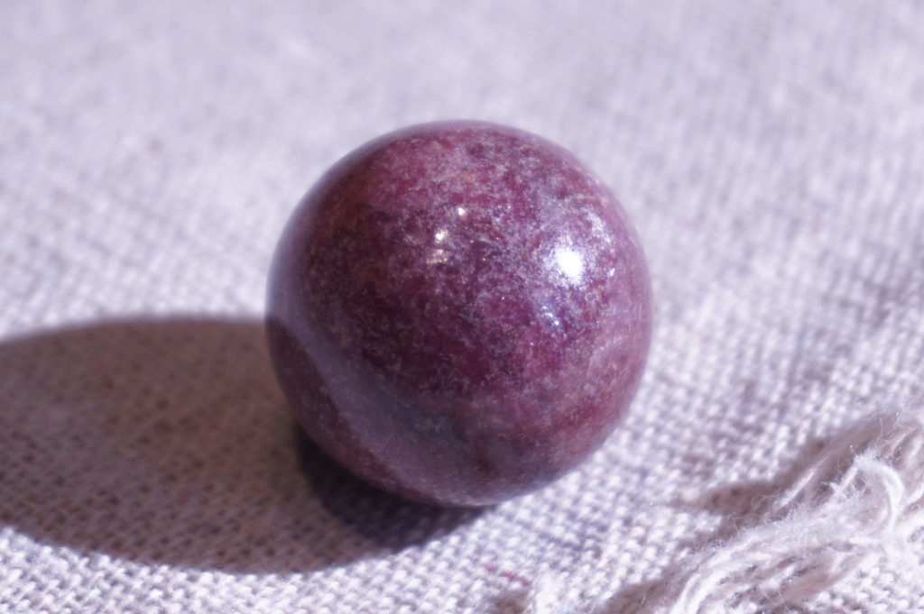 rhodonite-sphere