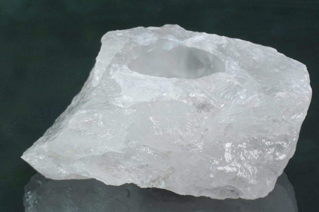 水晶原石キャンドルホルダー キャンドルホルダー 02