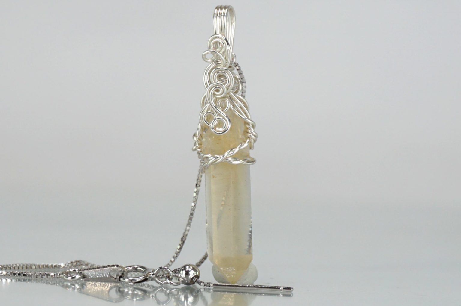 奈良県 天川村産 レモン水晶【希少】 - リアファル