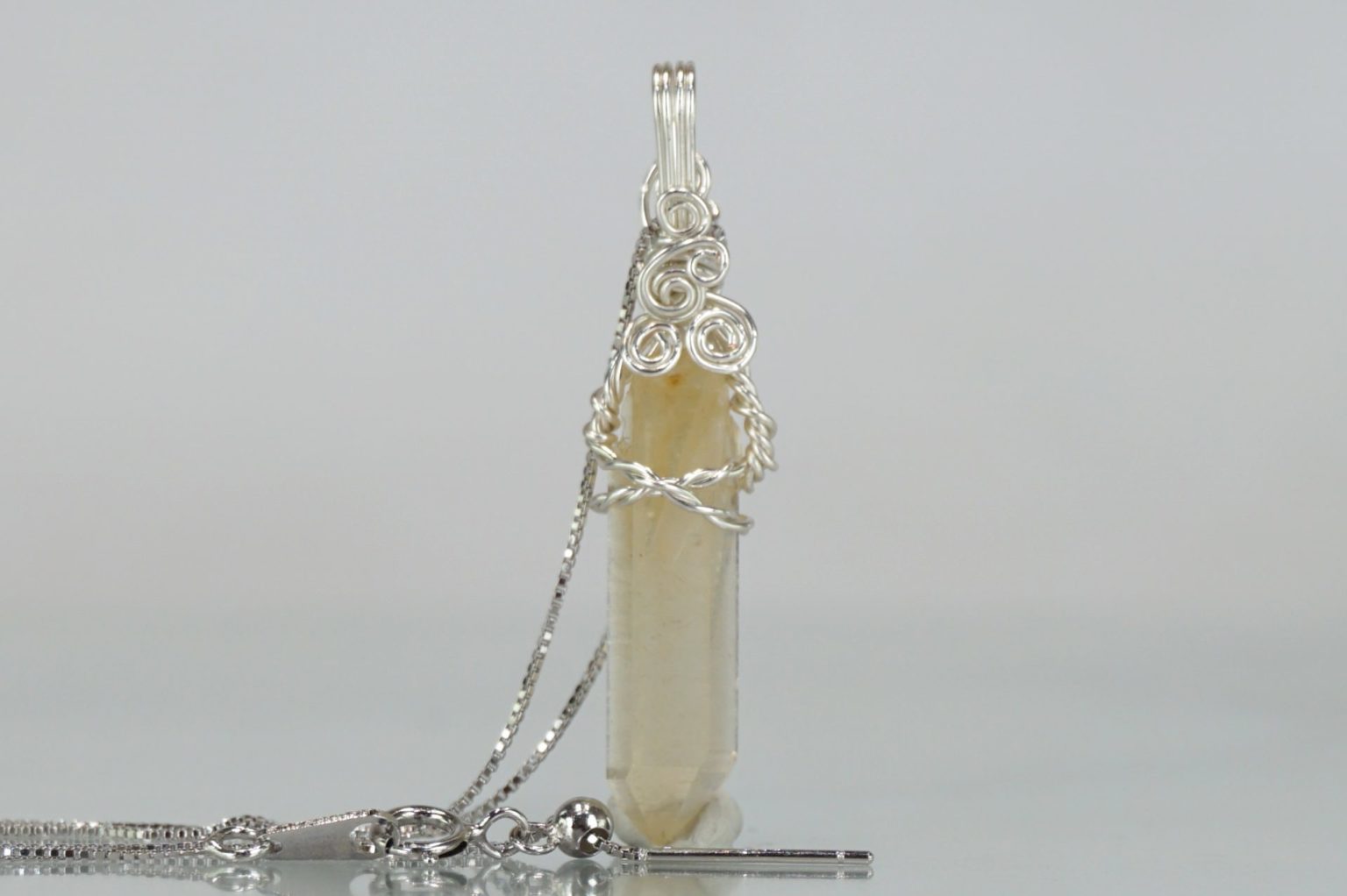 奈良県 天川村産 レモン水晶【希少】 - リアファル