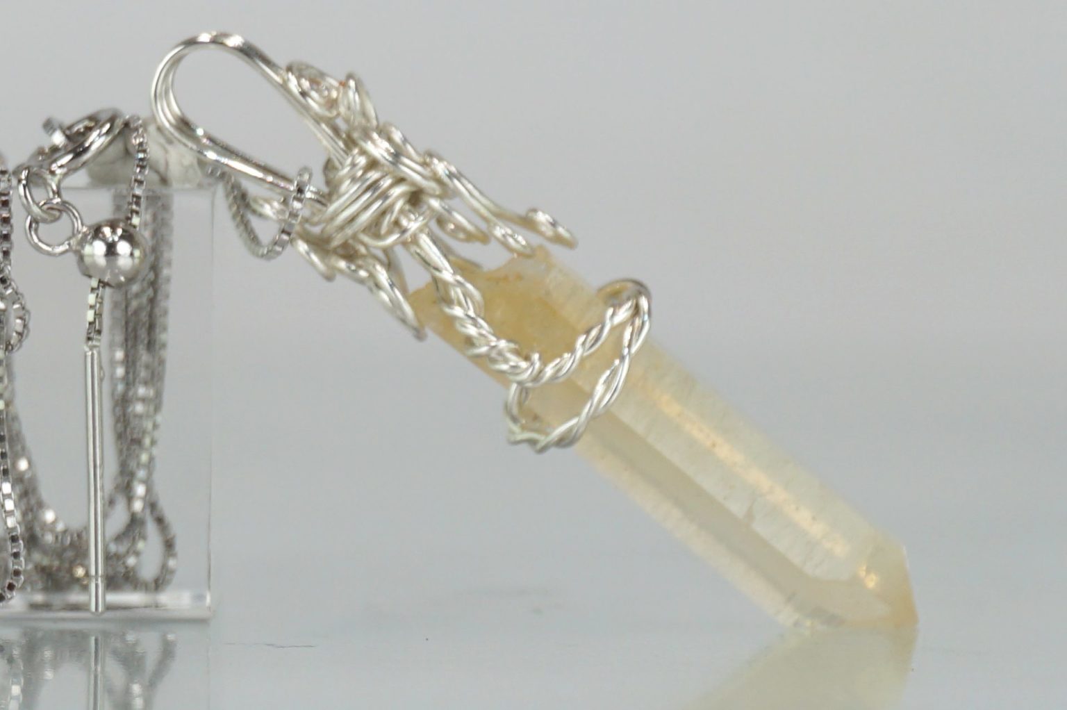 奈良県 天川村産 レモン水晶【希少】 - リアファル