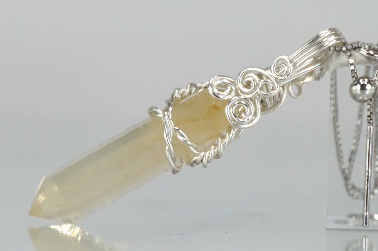 奈良県 天川村産 レモン水晶【希少】 - リアファル