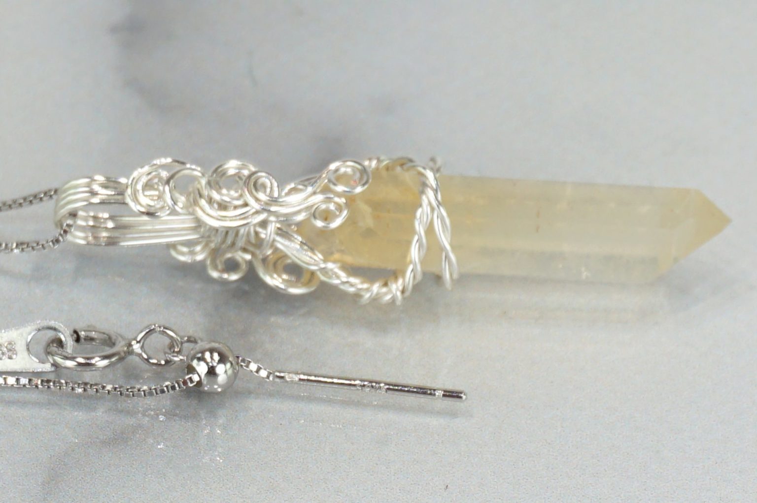 奈良県 天川村産 レモン水晶【希少】 - リアファル