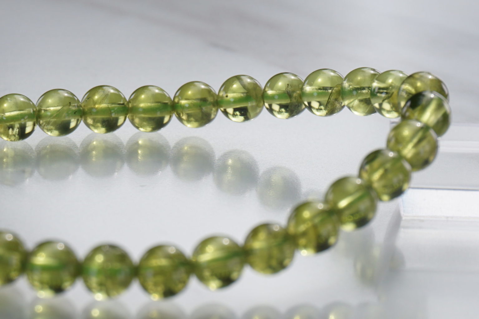 ペリドット ブレスレット【高品質】 - リアファル