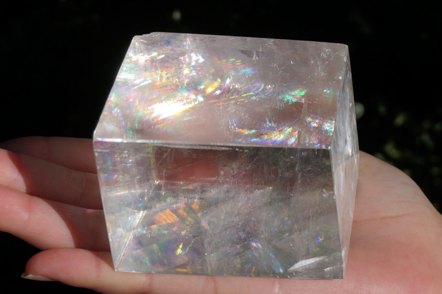 オプティカルカルサイト（レインボーカルサイト）【高品質・希少