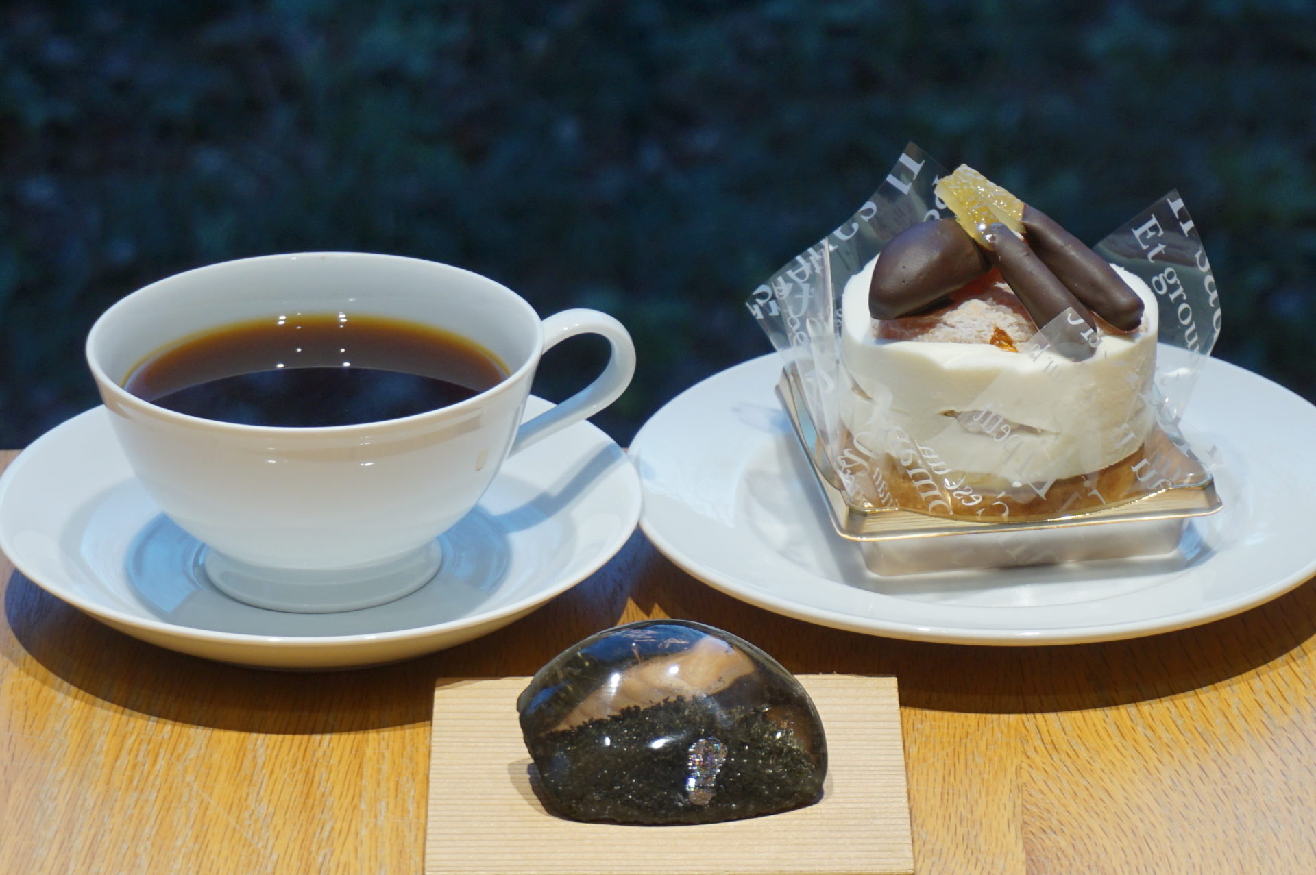 玉垣からの風景 玉垣オリジナルタルト2026-02