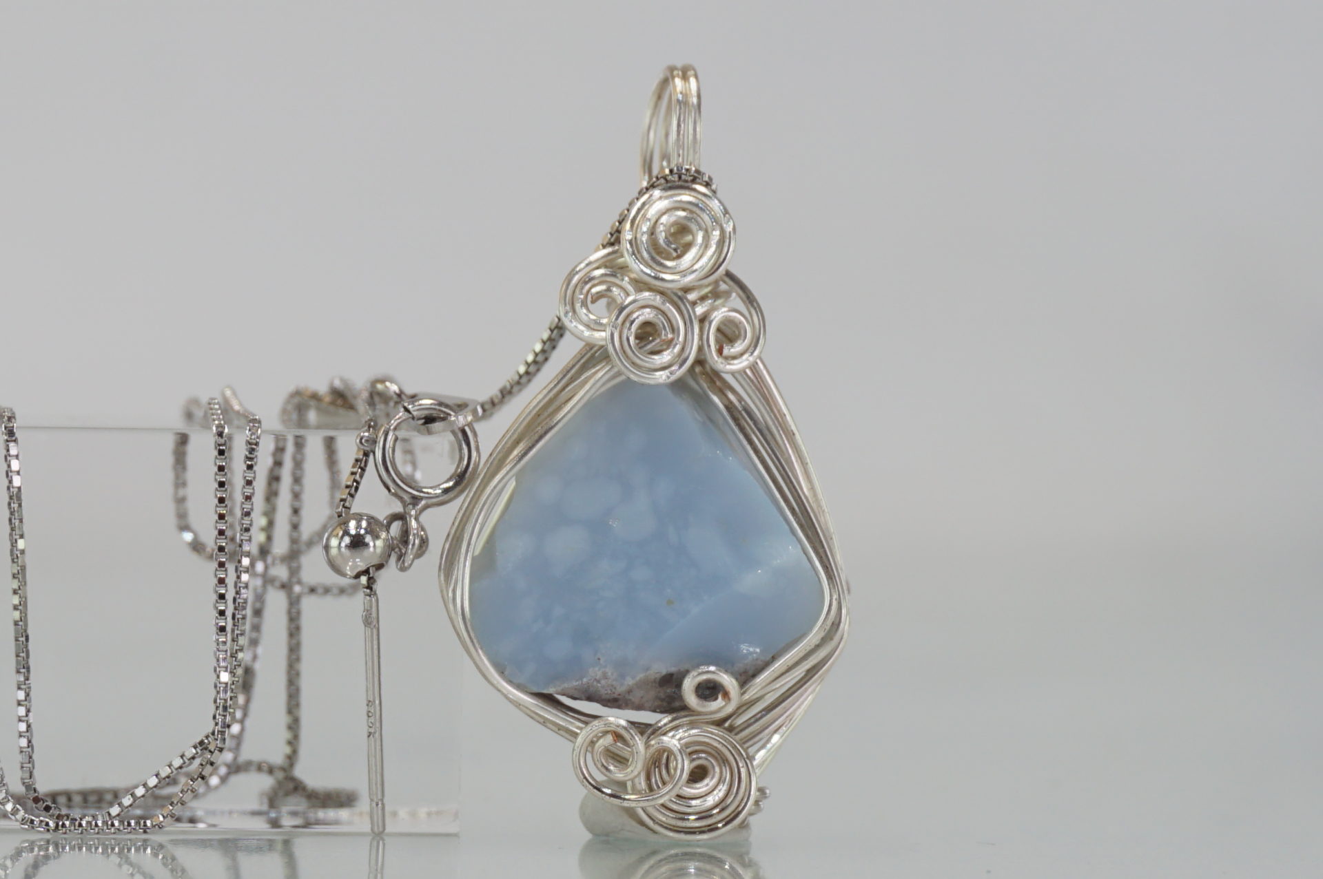 ★アールヴヘイム新着★ ブルーオパール ＆ブラックトルマリン